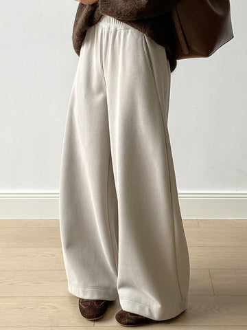 Off-Duty High-Rise Barrel Pants