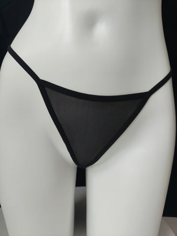 Liaza T-Back Thong Black