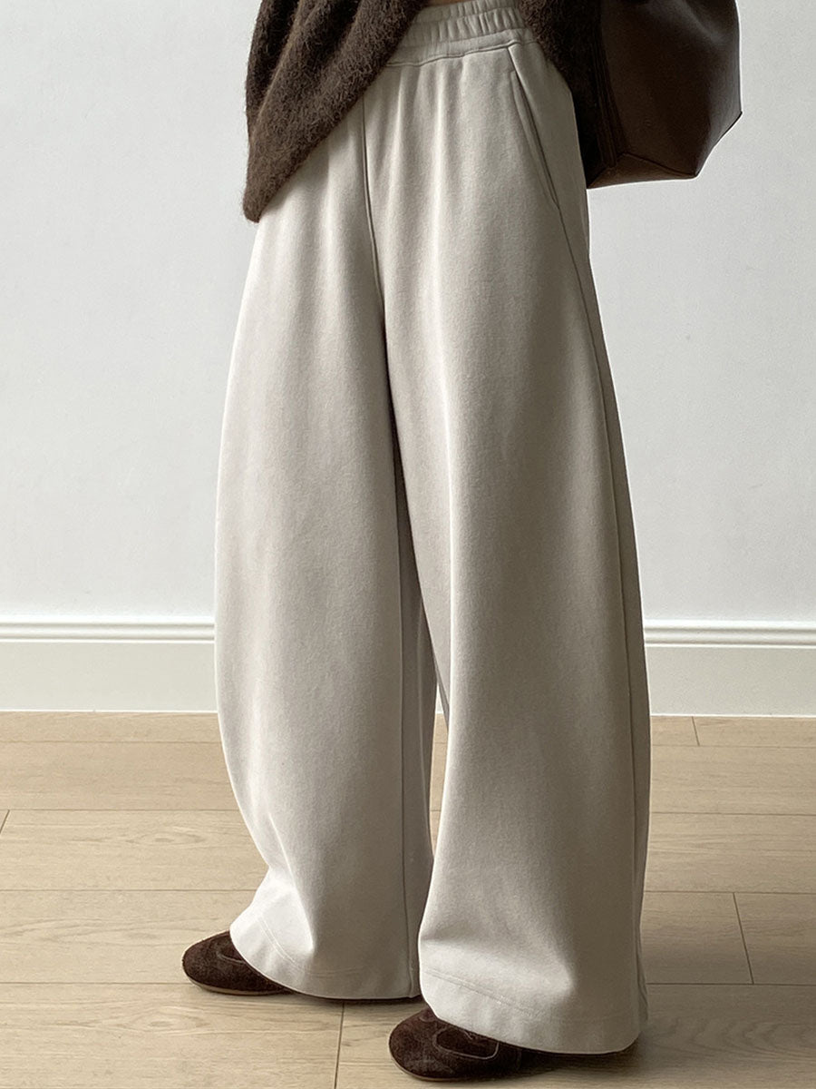 Off-Duty High-Rise Barrel Pants